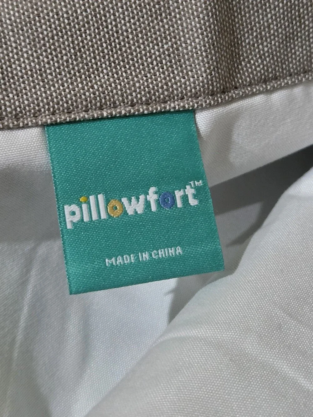 Pillowfort Gray Blackout Chambray Cotton Kids' 1 Panel 42